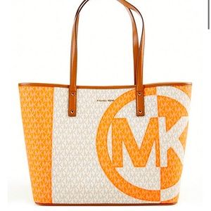 Authentic Michael Kors Signature Carter Large Tote